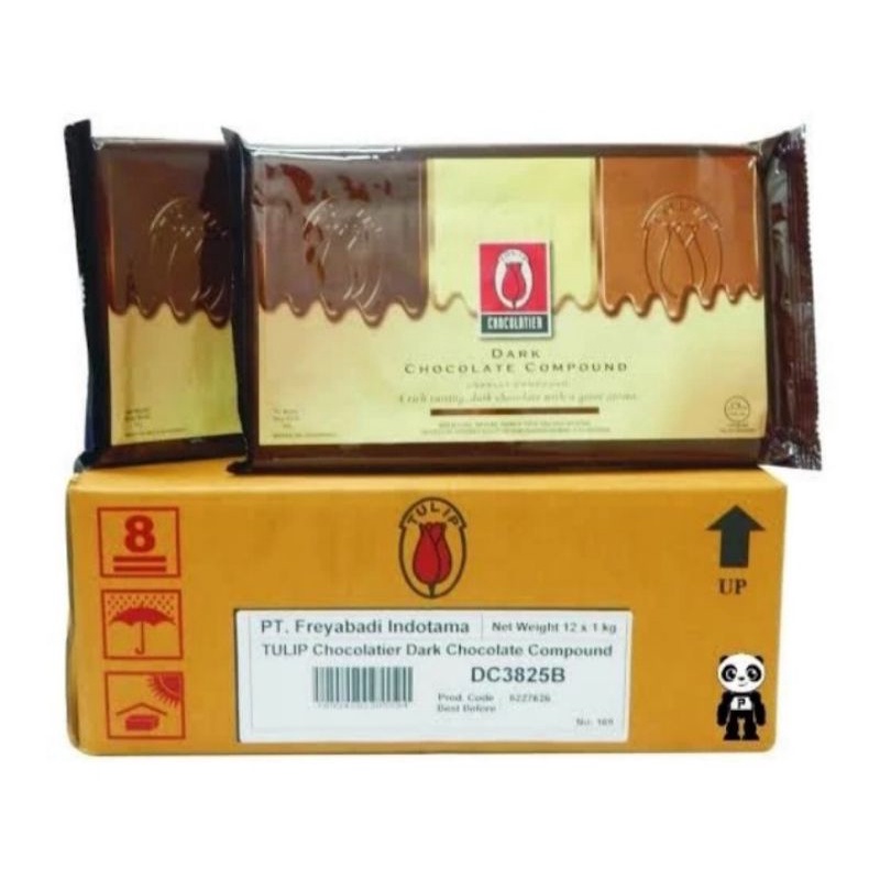 

Tulip dark chocolate compound 1 kg