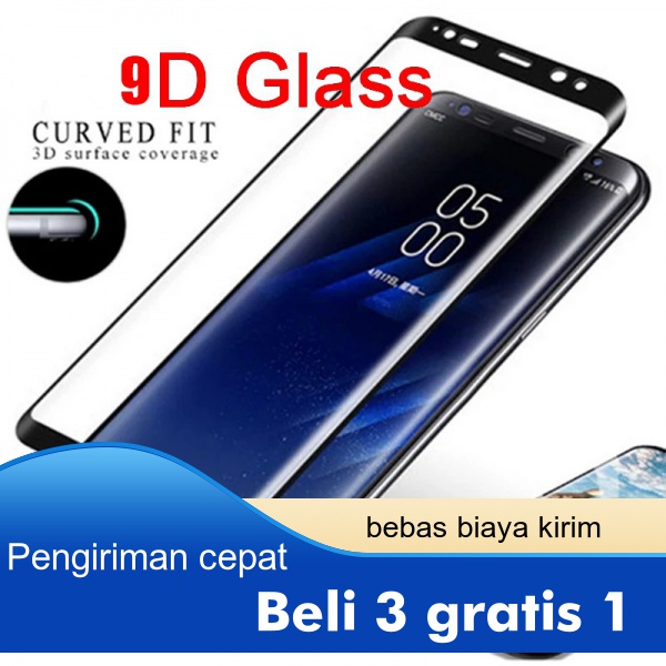 Full Curved TEMPERED GLASS Samsung Galaxy S6 S7 S8 S9 S10