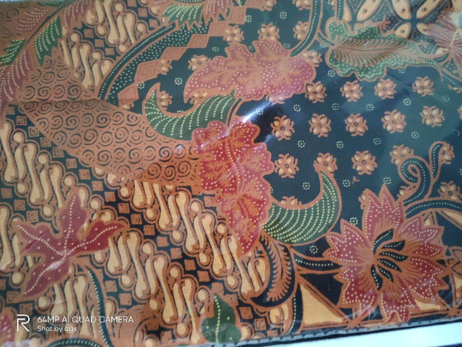Kain Batik Solo Motif Best Seller Motive Warna Coklat