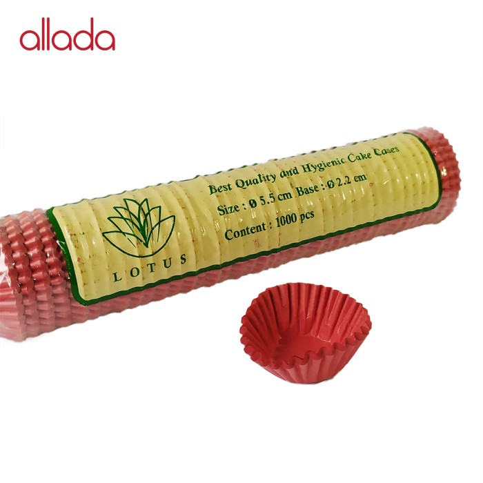 

MURAH Paper Cup Case Lotus / Kertas Kue Colour Size 5.5cm isi 1000pcs