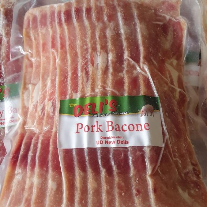 

MAKANAN BEKU / PORK BACON DELI (500 GRAM) NON COD