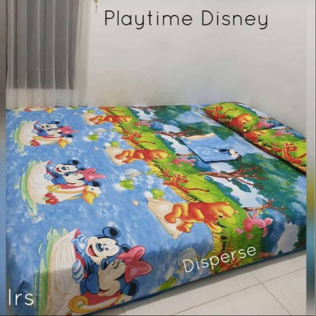 Grosir sprei homemade murah playtime disney 180