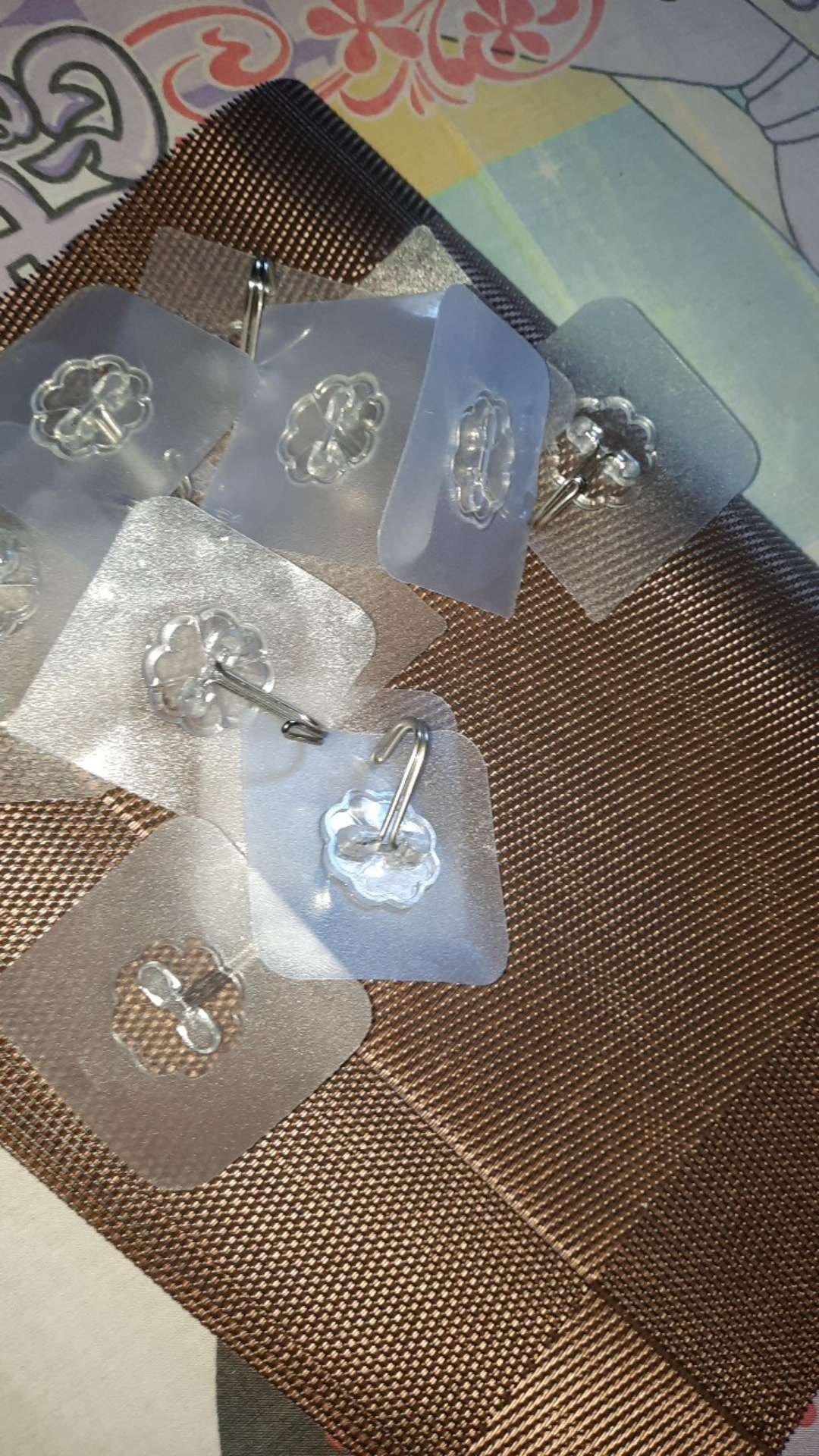 Tempelan Hook Ajaib Transparan/gantungan Tempel Transparan