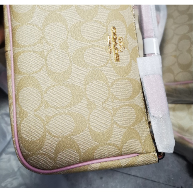 (grab) 36674 coach Bahan Kanvas Wanita Tas Bahu Tas Messenger