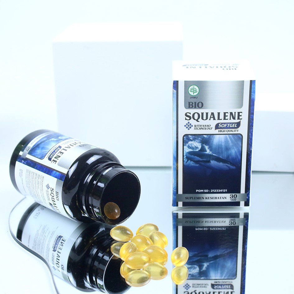 Vitamin &amp; Suplemen Untuk Daya Tahan Tubuh Squalene Minyak Hati Ikan Hiu - Meningkatkan Daya Tahan Tubuh Herbal