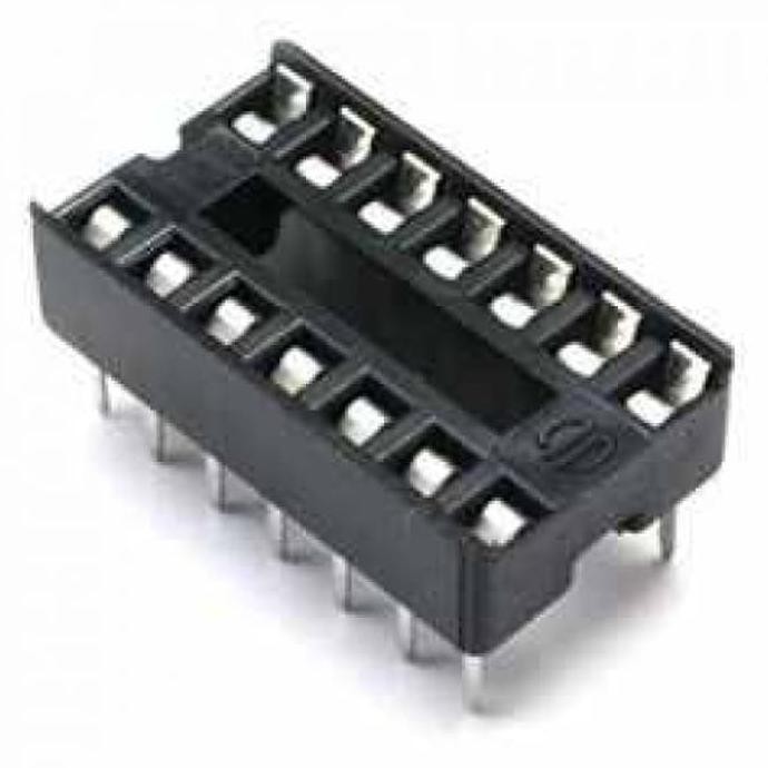 Socket IC 14Pin 14 Pin 14P P Kaki tvison Berkualitas