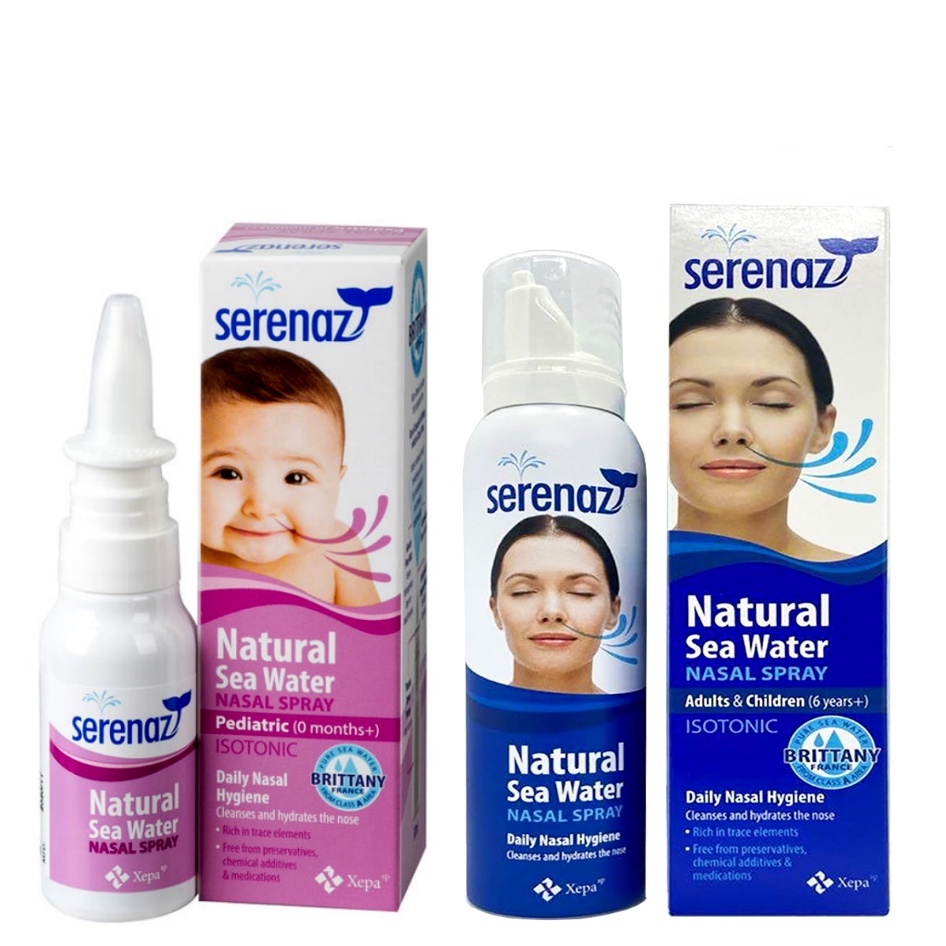 Original serenaz nasal spray baby dewasa adult bayi