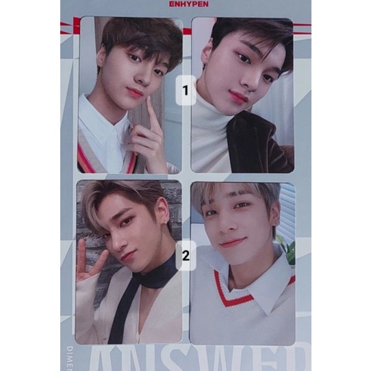 pc fankit 1 set 2 pc x1 fancon premier junho hangyul seungwoo eunsang wooseok dongpyo seungyoun dohy