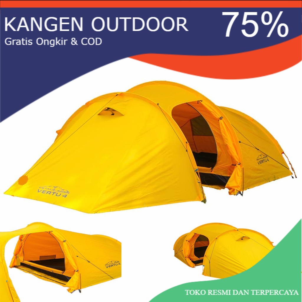 Tenda Dhaulagiri Vertu 4 original