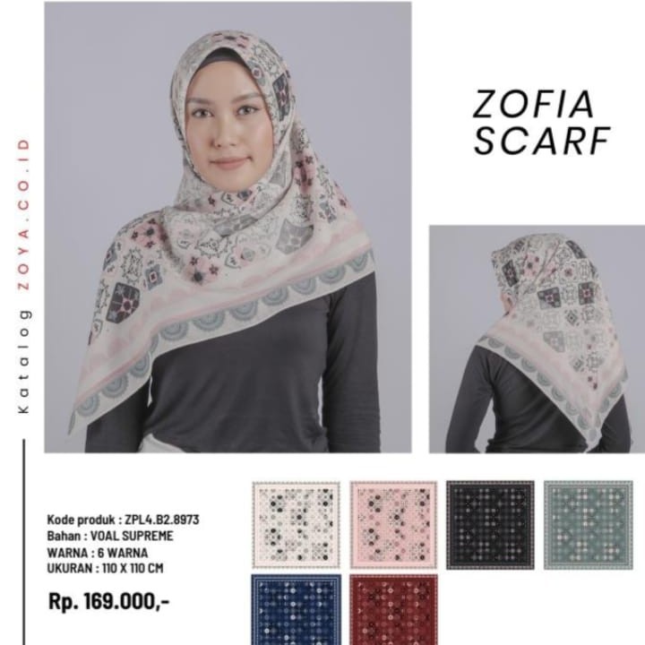 Zofia scarf zoya pasbar