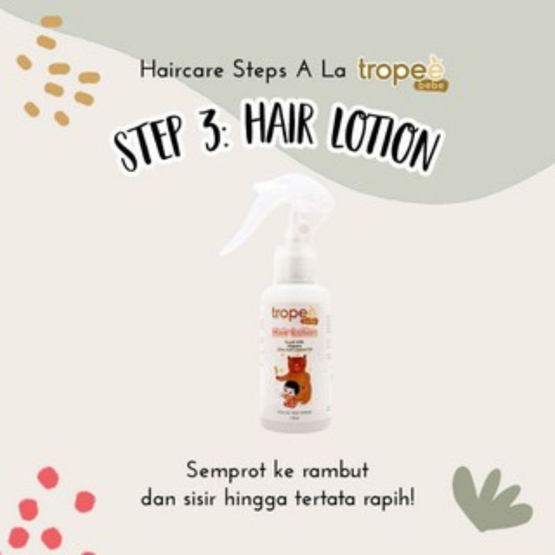 Tropee Bebe Hair Lotion 100ml