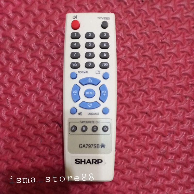 REMOT TV SHARP ALEXANDER PICCOLO IIOTTO GA797SB