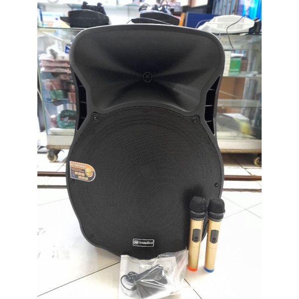 SPEAKER PORTABLE SOUNDBEST FT 18UHF 18 INCH USB BLUETOTH