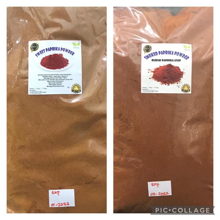 Ground Paprika Sweet / Smoked, Bulk 1KG