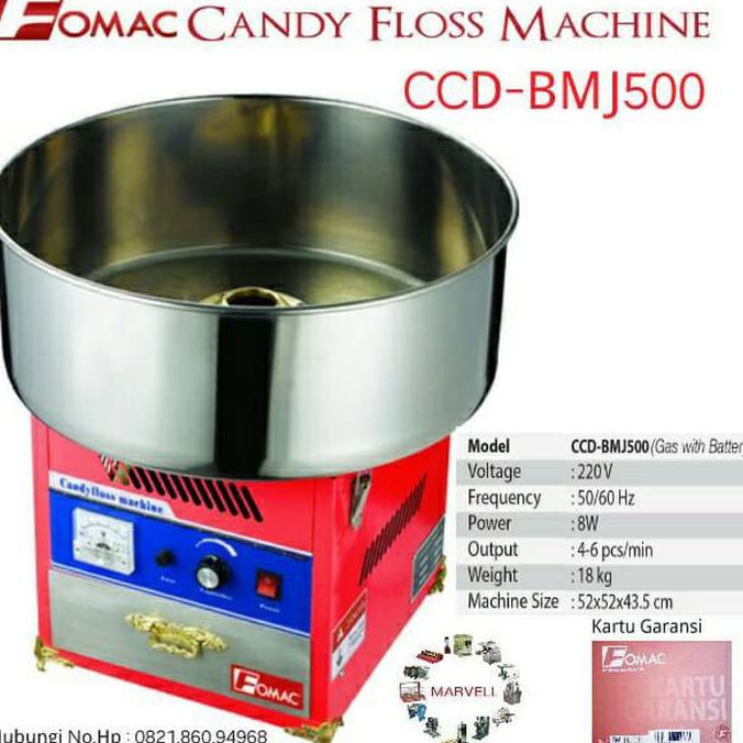 JualJual Mesin Gula Kapas/ Mesin Gulali/Arum Manis Fomas Gas Ccd-Bmj500 + Musik
