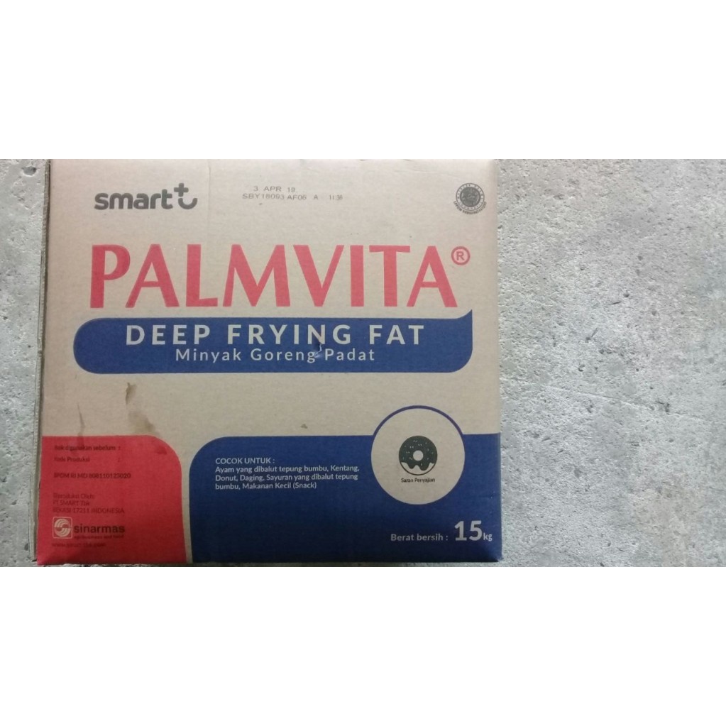

palmvita deep frying fat 15kg - Gosend only!