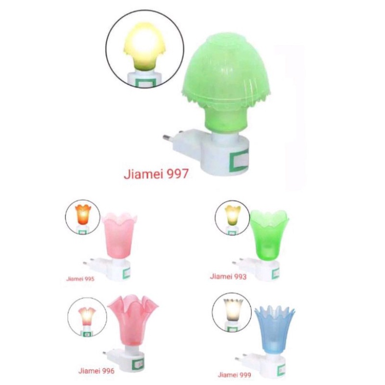 Lampu Tidur Bohlam Kecil Warna Bentuk Bunga Murah / Mini Lamp