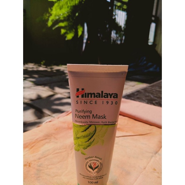 PRELOVED SKINCARE MASKER HIMALAYA PURRIFIYING NEEM MASK 100ML ORI