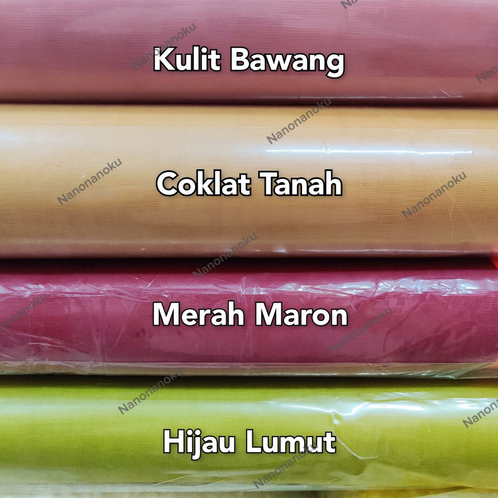 [5 meter] Kain Tile | Tulle untuk Hampers Souvenir Kerajinan Parsel