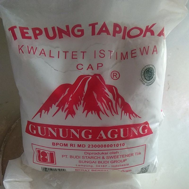 

tepung tapioka cap gunung agung