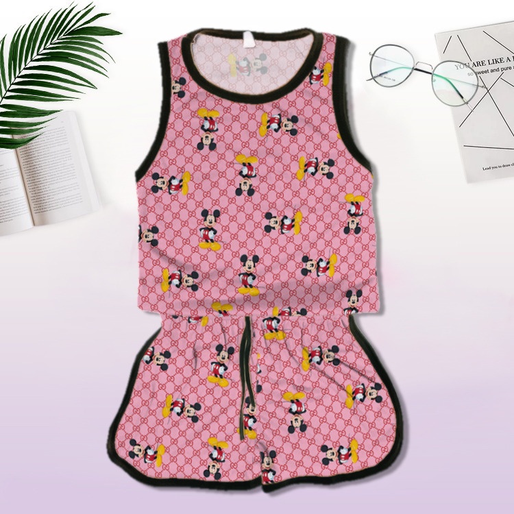 VINCE - Setelan playset anak singlet / Set balita motif unisex