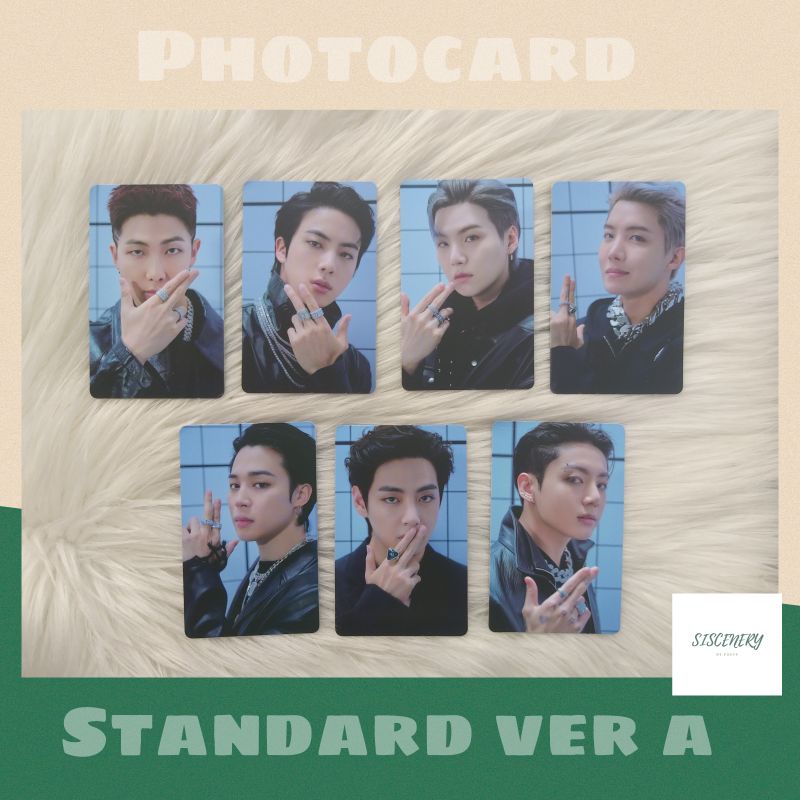 [Official] Photocard Proof Standard Ver A ~ RM, JIN, SUGA, JHOPE, JIMIN, V, JUNGKOOK