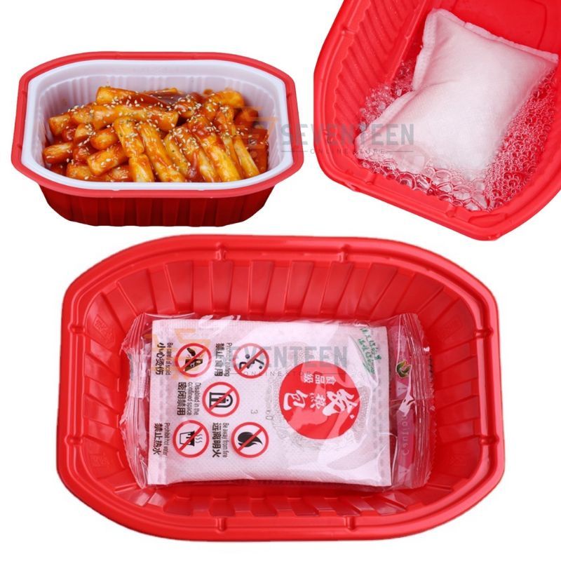( COD ) ALAT MASAK TANPA API DAN LISTRIK / HEATING PACK BOX PEMASAK MAKANAN INSTAN KOST TRAVEL PORTABLE