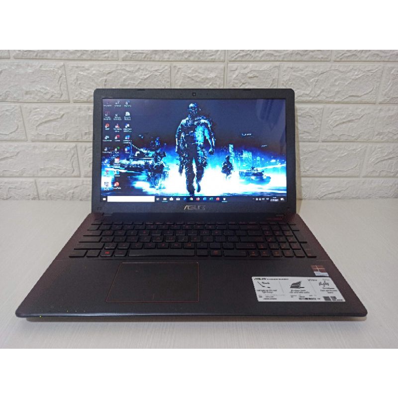 Laptop Asus X550vq Baby ROG Core i5 VGA Nvidia Semi Gaming Desain Editing Render Second/Bekas
