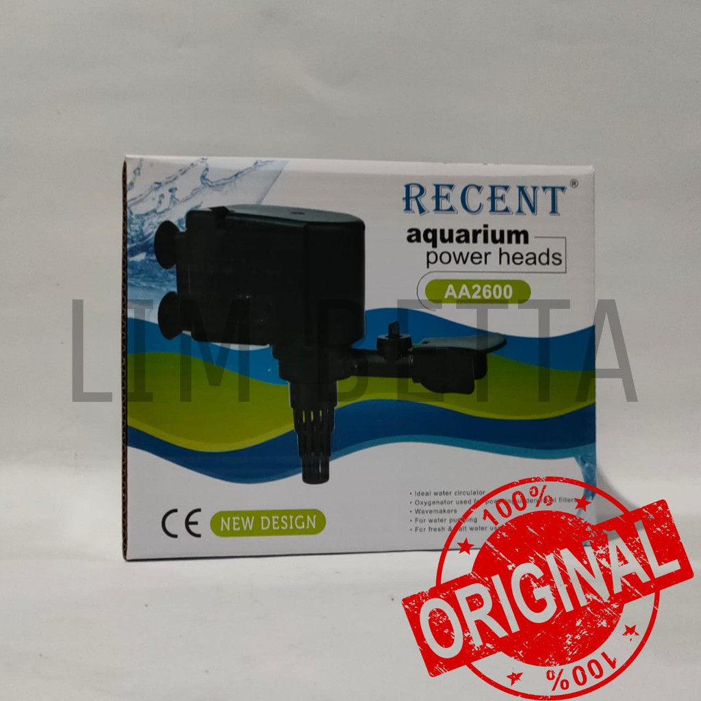 RECENT AA 2600 / POWER HEAD AQUARIUM / MESIN POMPA AQUARIUM