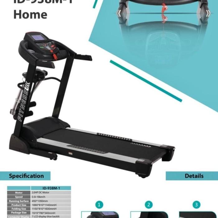 Sppedo Treadmill Elektrik Id-938M-1 (Auto Incline)