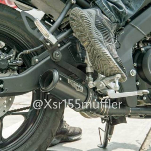 KNALPOT XSR 155 BONUS DB KILLER