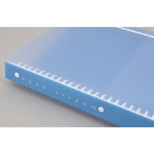 

(BISA COD) Kokuyo Campus Slide Binder - Adapt Middle - Aqua Stream - A4 - 30 Ring PROMOKode 4597