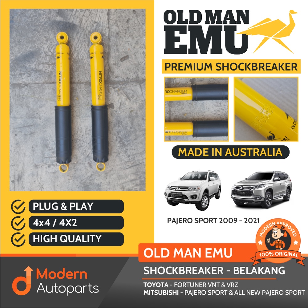 Shockbreaker OME Old Man Emu "NITROPLUS" Pajero Sport 2009 - 2021 BELAKANG