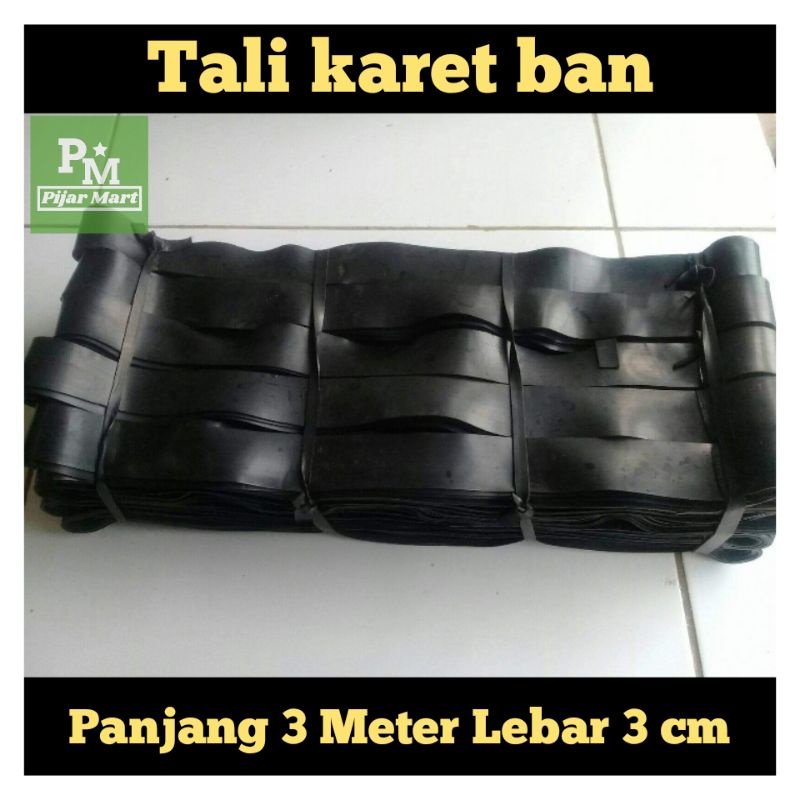 

Tali karet Ban Elastis Panjang 3 Meter Lebar 3 Cm