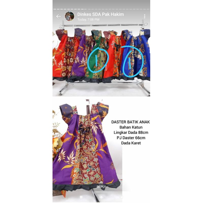 Daster Anak Pesanan A.n Nanda Rizki