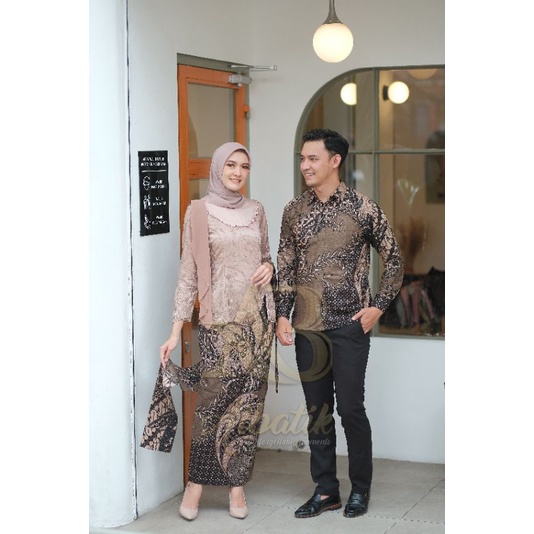 SET COUPLE JELITA BROWN-3