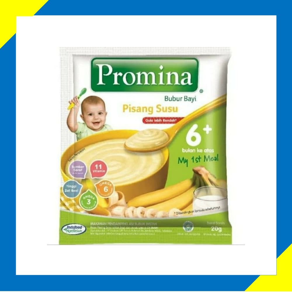 

Bubur Bayi Pisang Susu 20gram x 1Pcs Promina