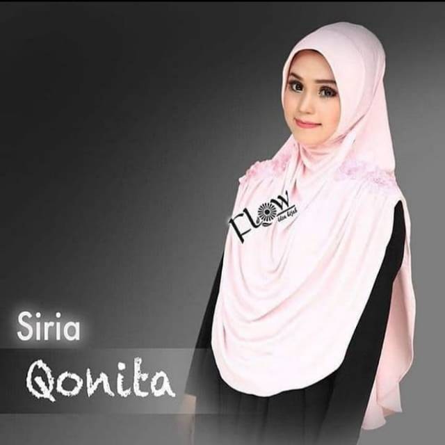 Siria Qonita 
By Flow Hijab Idea