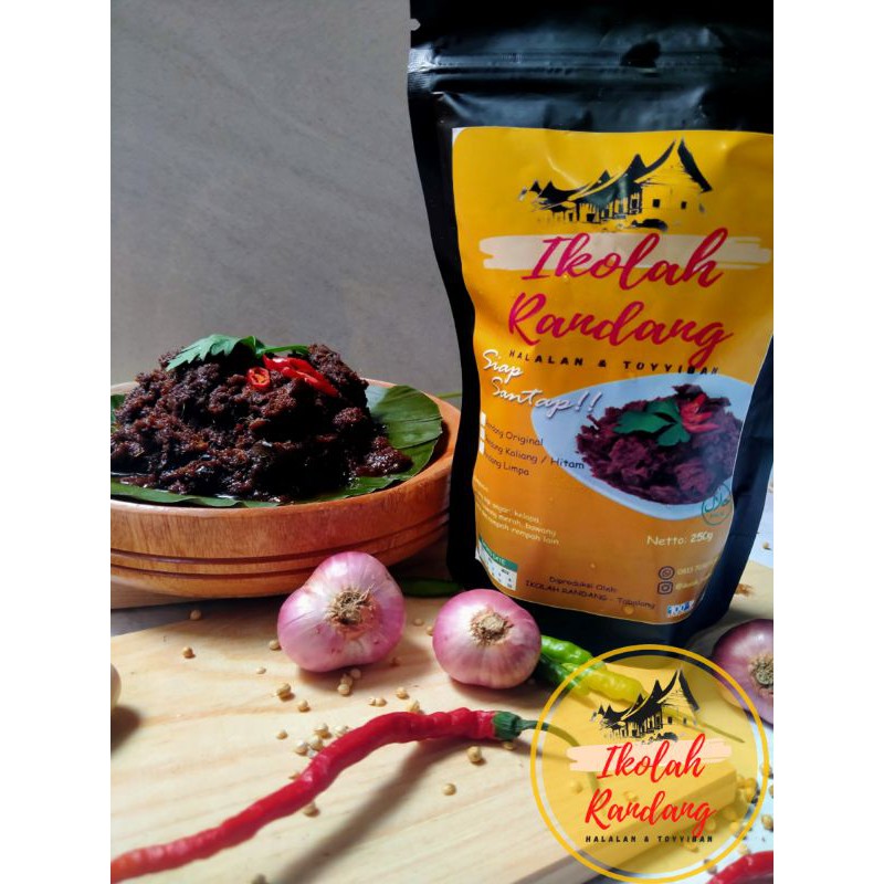 

Rendang Daging Ikolah Randang 250gr