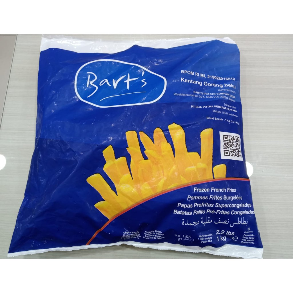 

KENTANG GORENG BART SHOESTRING 1 KG