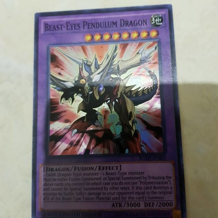 kartu yugioh ori odd eyes pendulum dragon super