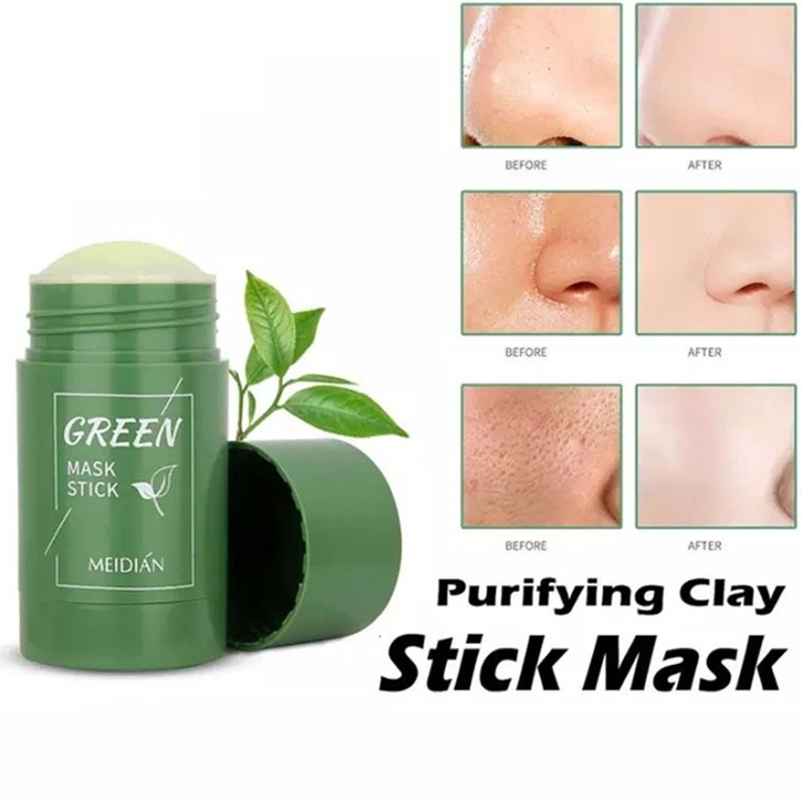 Hope Store - Original Greentea Mask Stick Meidian Masker Komedo Jerawat Bruntusan