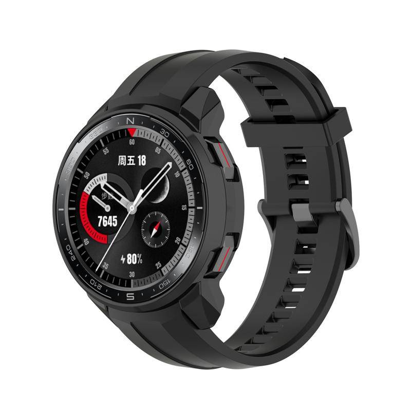 Case Pelindung Frame Bumper Plating PC Untuk Huawei Honor Watch GS Pro