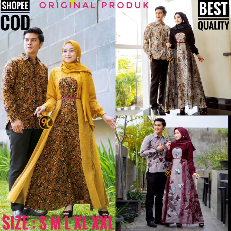 Distributor Batik Couple Qais Laila/katun Halus/karyaku Original enVRJpUAYjqW67
