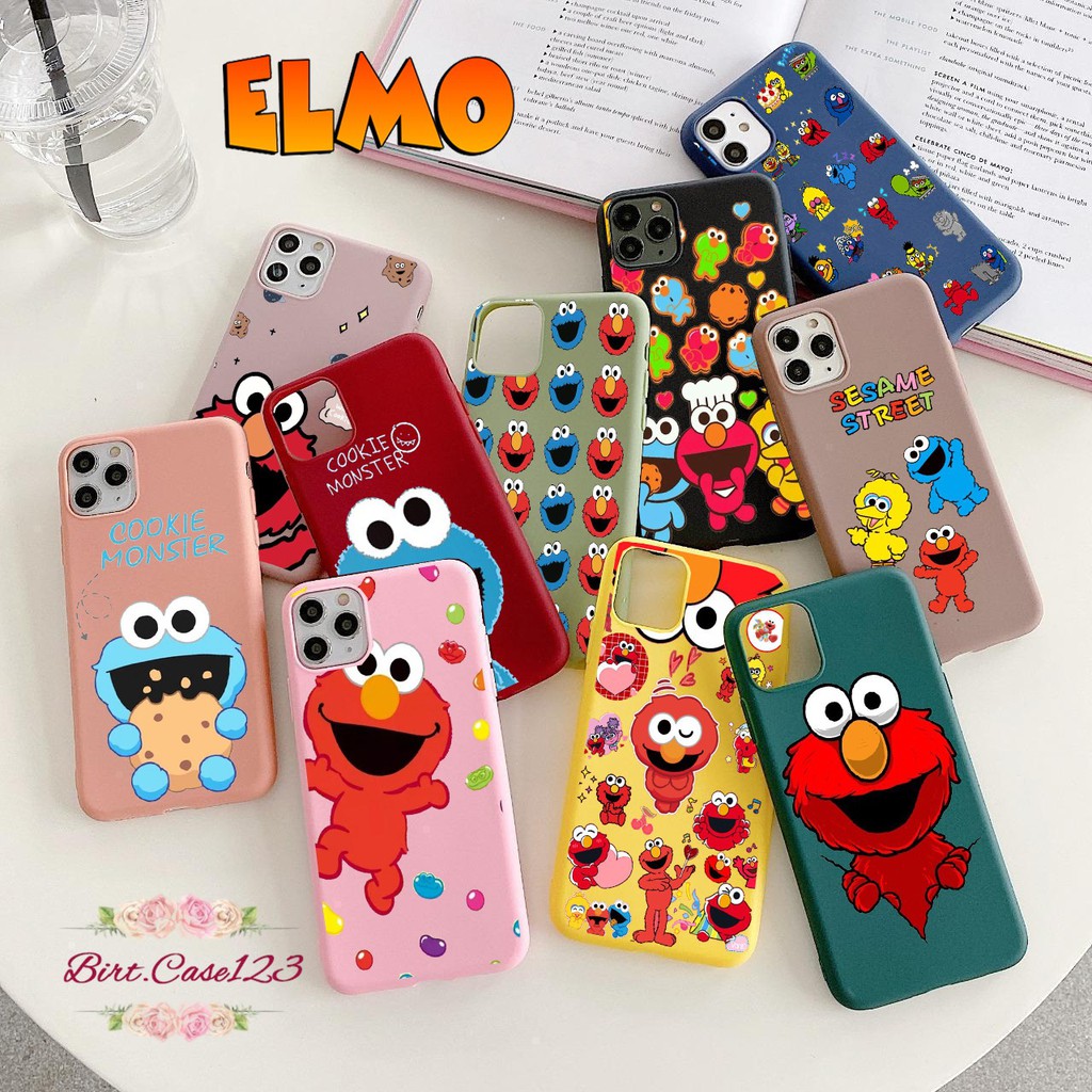 Softcase ELMO 1ph00ne 5 6 6g 6g+ 7g+ 8+ Xr X Xs Max 11 Pro Max 5.8 6.1 BC2854