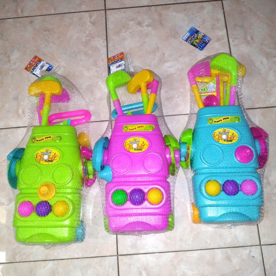 Mainan Anak Golf Play Set Besar Stick Sport Toys Mainan Olahraga IM-0904  Mainan Golf set