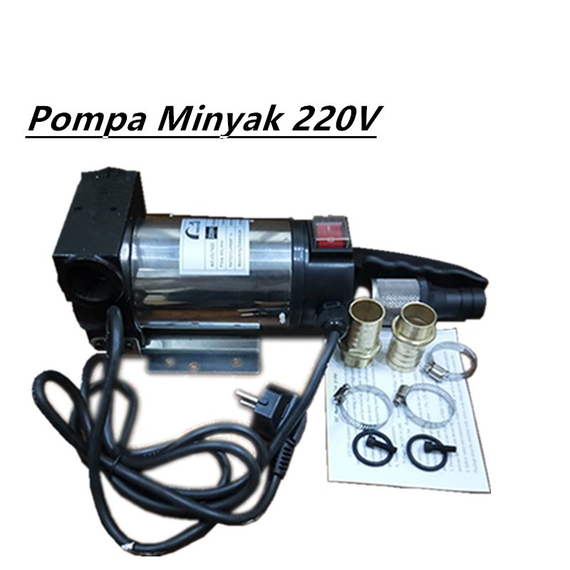 MAXPUMP POMPA MINYAK AC 220VOLT [Bayar Di Tempat]Pompa Minyak Khusus Minyak Bensin Oli Pertalite Solar Pertamini AC 220V 150W GOJEK