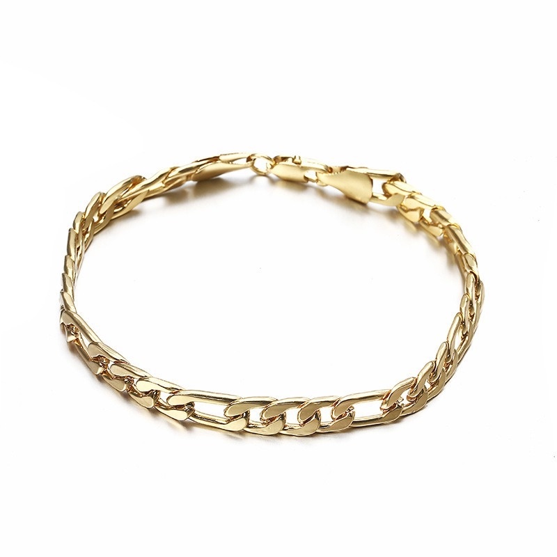 Gelang Emas 18k Lebar 6MM / 10MM Untuk Pria