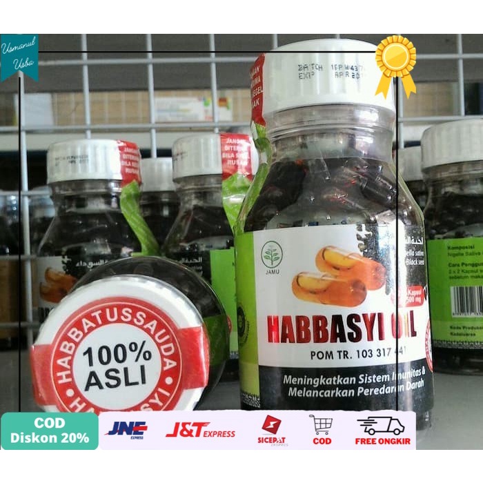 

❤COD❤ 100% ASLI HABBASYI OIL 210 HNU MINYAK HABBATUSSAUDA/ JINTEN HITAM