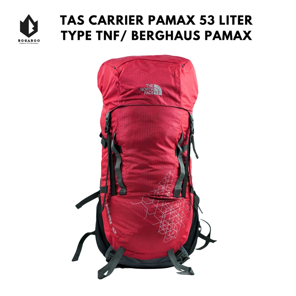 Tas Carrier Pamax 53 Liter Single Frame Aluminium